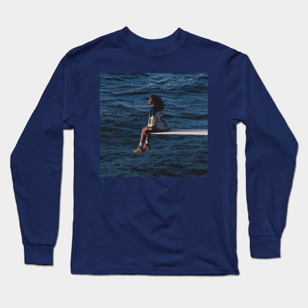 sza SOS album cover Long Sleeve T-Shirt by saraholiveira06